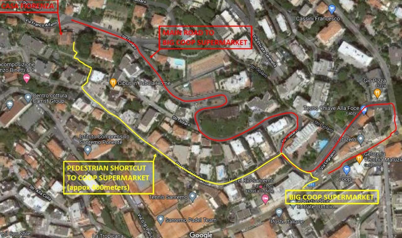 Casa Fiorenza Parcheggio Privato Sanremo Exterior foto