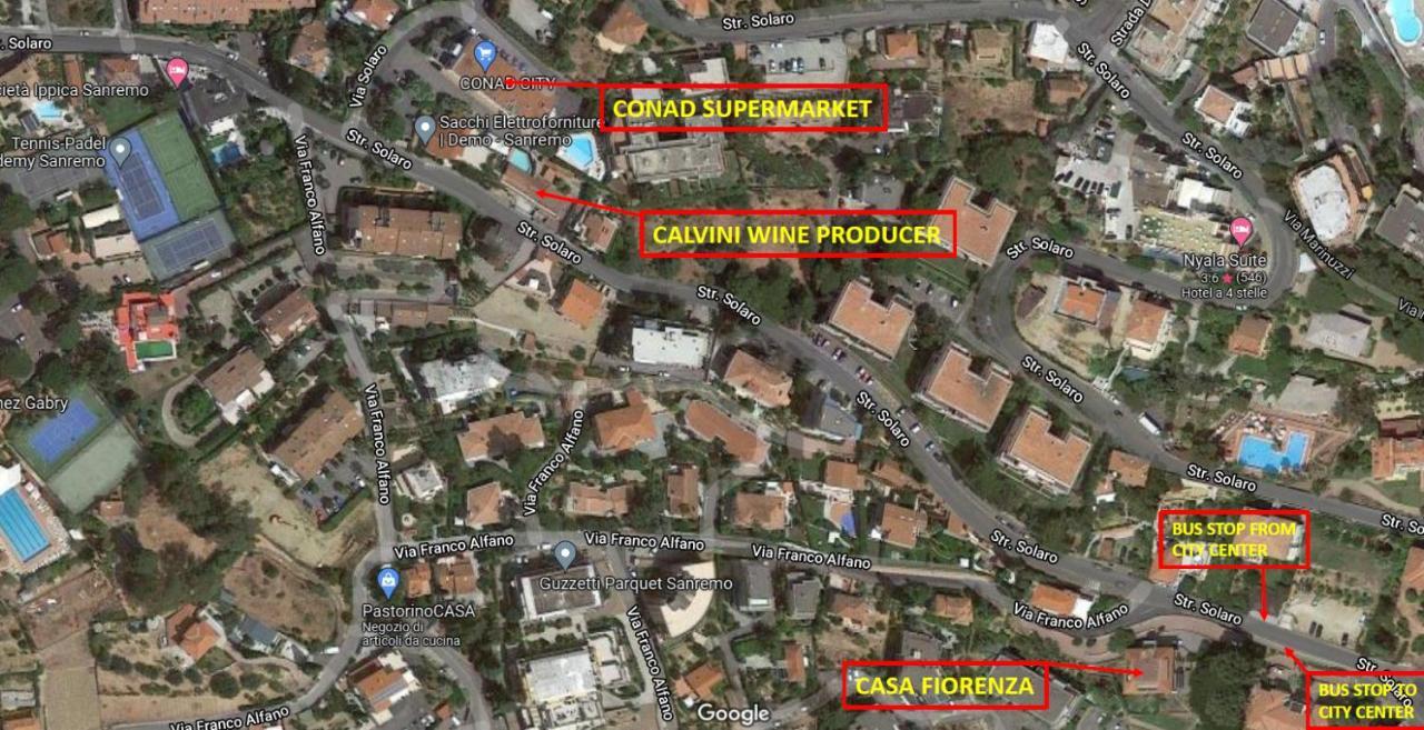 Casa Fiorenza Parcheggio Privato Sanremo Exterior foto